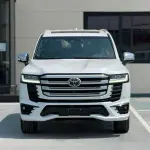 Toyota Land Cruiser LC300 VXR 3.5L TT 2026 Model Year White Exterior - Thumbnail 3