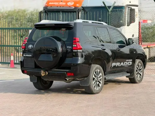 Toyota Prado TX.L 4.0L Petrol 2022 Model Black Color Exterior