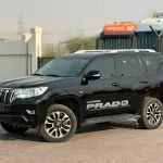 Toyota Prado TX.L 4.0L Petrol 2022 Model Black Color Exterior - Thumbnail 4