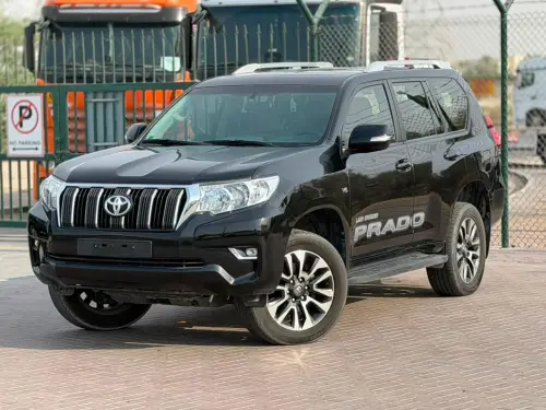 Toyota Prado TX.L 4.0L Petrol 2022 Model Black Color Exterior