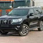 Toyota Prado TX.L 4.0L Petrol 2022 Model Black Color Exterior - Thumbnail 5