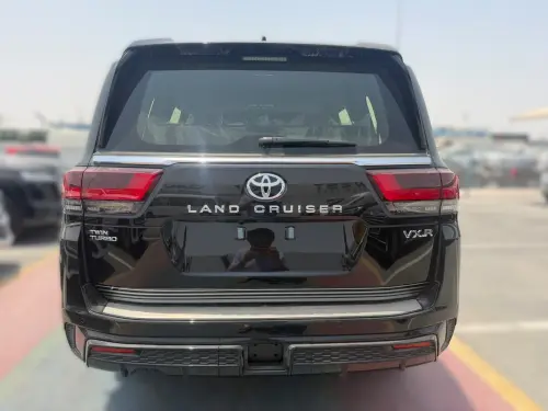Toyota Land Cruiser 3.5L VXR 2026 Model Year Black Color