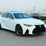 2024 Lexus IS 350 F Sport 3.5l Petrol - White/Red - Thumbnail 2