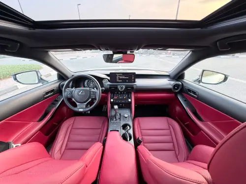 لكزس IS 350 F Sport 2024 مستعملة 3 5 بنزين - لون أبيض