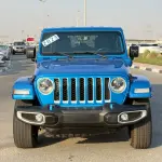 Jeep Wrangler Sahara 4xe 2023 Model Year - Blue Color Exterior - Thumbnail 2