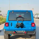 Jeep Wrangler Sahara 4xe 2023 Model Year - Blue Color Exterior - Thumbnail 5