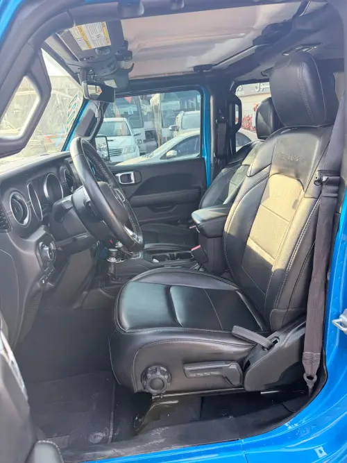 Jeep Wrangler Sahara 4xe 2023 Model Year - Blue Color Exterior