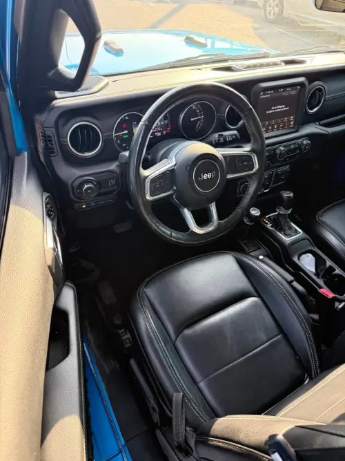 Jeep Wrangler Sahara 4xe 2023 Model Year - Blue Color Exterior