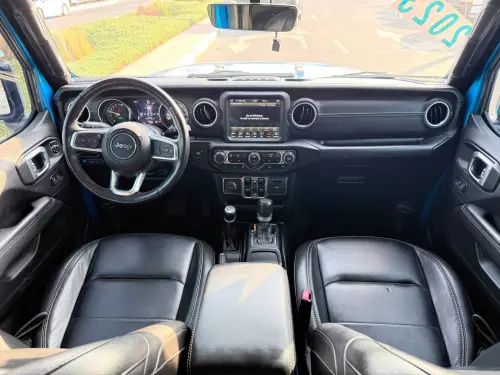 Jeep Wrangler Sahara 4xe 2023 Model Year - Blue Color Exterior
