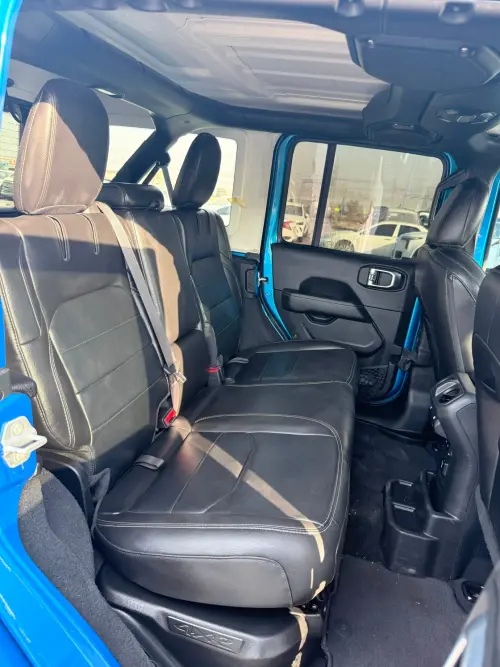 Jeep Wrangler Sahara 4xe 2023 Model Year - Blue Color Exterior