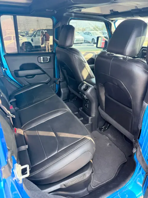Jeep Wrangler Sahara 4xe 2023 Model Year - Blue Color Exterior