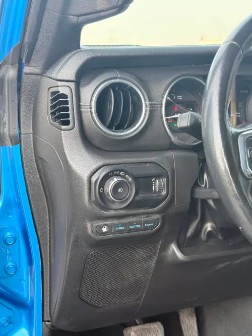 Jeep Wrangler Sahara 4xe 2023 Model Year - Blue Color Exterior