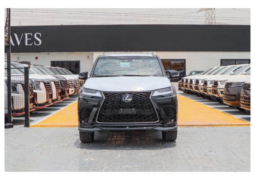 Lexus LX600 F SPORT 2026 Model Year 3.5 Petrol - Black Extrior