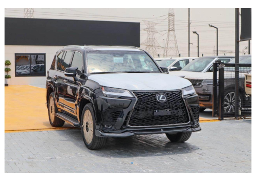 Lexus LX600 F SPORT 2026 Model Year 3.5 Petrol - Black Extrior