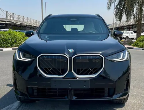 BMW X3 2026 Model Year Petrol Automatic - Black Color Exterior