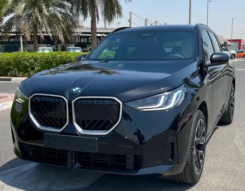BMW X3 2026 Model Year Petrol Automatic - Black Color Exterior