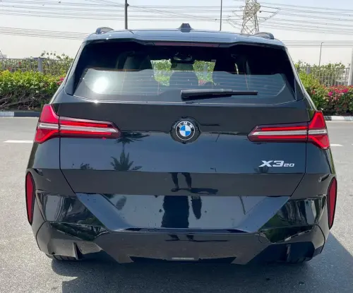 BMW X3 2026 Model Year Petrol Automatic - Black Color Exterior