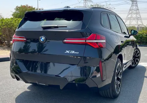 BMW X3 2026 Model Year Petrol Automatic - Black Color Exterior