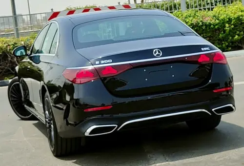 Mercedes-Benz E Class E300 2026 Model year - Black Color Exterior