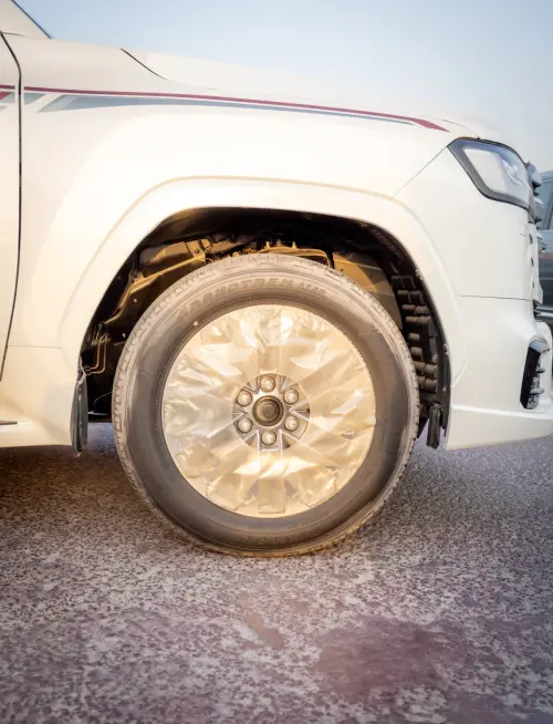 Toyota Land Cruiser LC300 GXR 2026 Model Year Petrol White Color Exterior