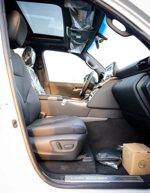 Toyota Land Cruiser LC300 GXR 2026 Model Year Petrol White Color Exterior