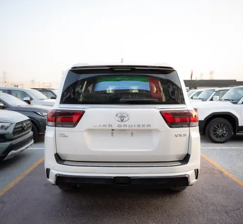 Toyota Land Cruiser LC300 GXR 2026 Model Year Petrol White Color Exterior