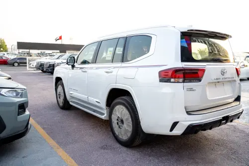 Toyota Land Cruiser LC300 GXR 2026 Model Year Petrol White Color Exterior