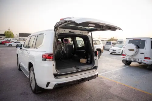 Toyota Land Cruiser LC300 GXR 2026 Model Year Petrol White Color Exterior