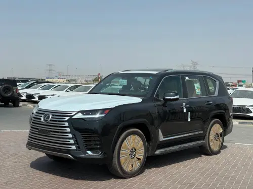 Lexus LX600 Signature 3.5L Petrol 2026 Model Year Black Color Exterior