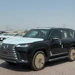 Lexus LX600 Signature 3.5L Petrol 2026 Model Year Black Color Exterior - Thumbnail 3