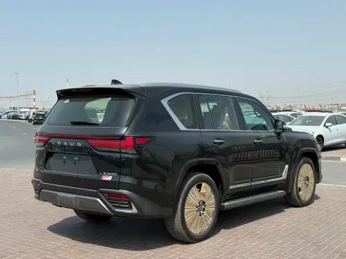 Lexus LX600 Signature 3.5L Petrol 2026 Model Year Black Color Exterior