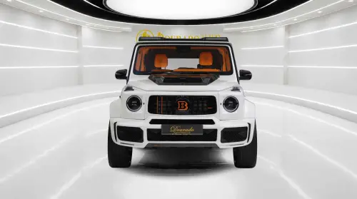 2021 Mercedes-Benz G800 by Brabus, White Exterior