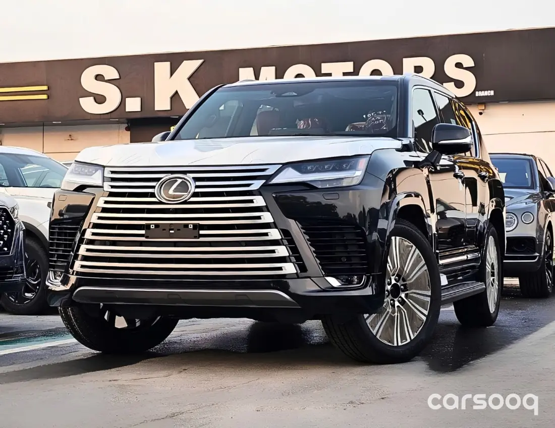New Lexus LX600 Turbo Sport 2026 Model Year Black Exterior Red Interior - Photo 1
