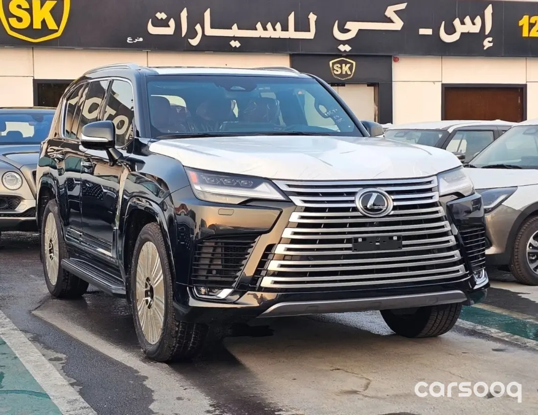 New Lexus LX600 Turbo Sport 2026 Model Year Black Exterior Red Interior - Photo 2
