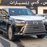 New Lexus LX600 Turbo Sport 2026 Model Year Black Exterior Red Interior - Thumbnail 2