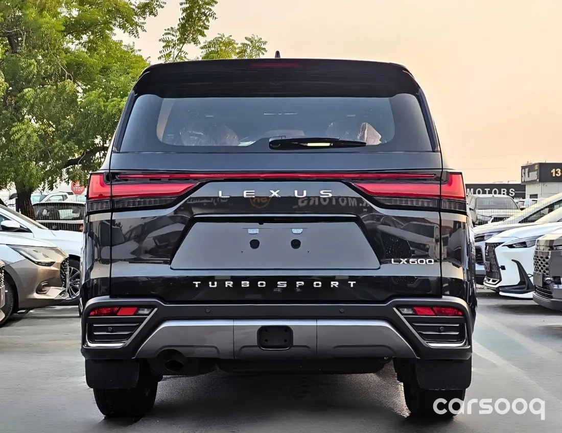 New Lexus LX600 Turbo Sport 2026 Model Year Black Exterior Red Interior - Photo 6
