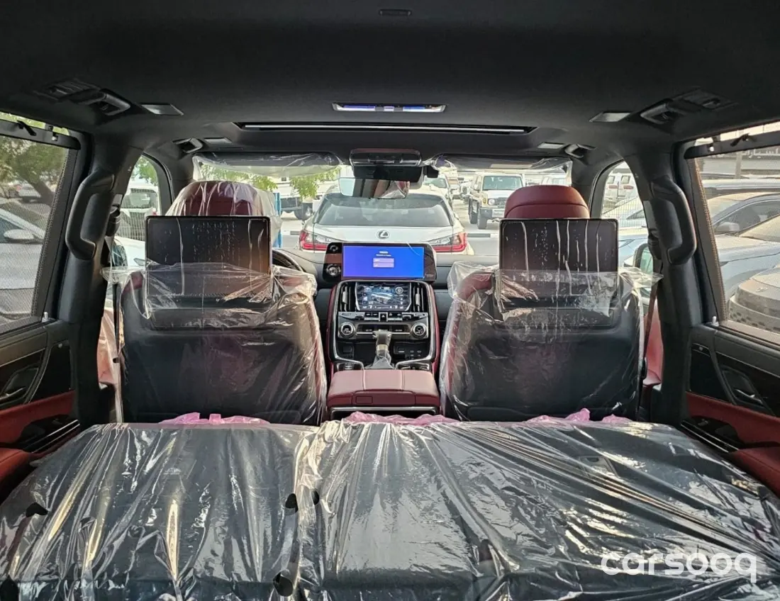 New Lexus LX600 Turbo Sport 2026 Model Year Black Exterior Red Interior - Photo 15