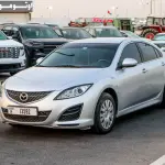  Mazda 6 2.0L 2013 Silver Color Exterior Red Interior - Thumbnail 1