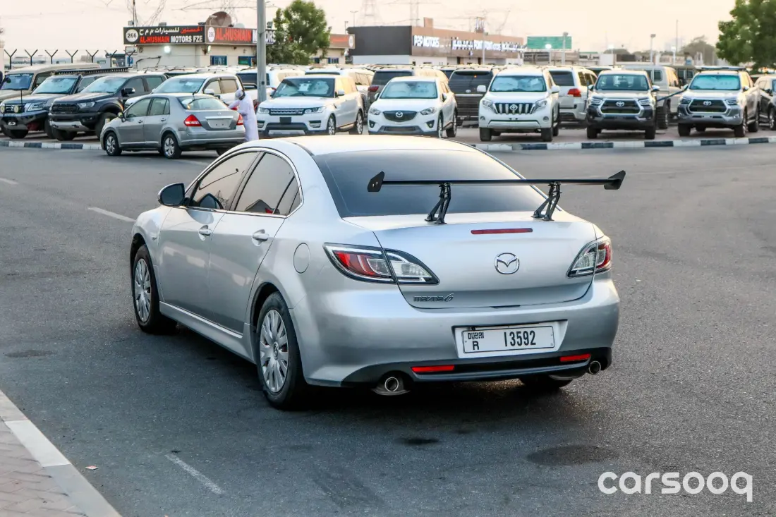 Mazda 6 2.0L 2013 Silver Color Exterior Red Interior - Photo 5