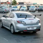  Mazda 6 2.0L 2013 Silver Color Exterior Red Interior - Thumbnail 5