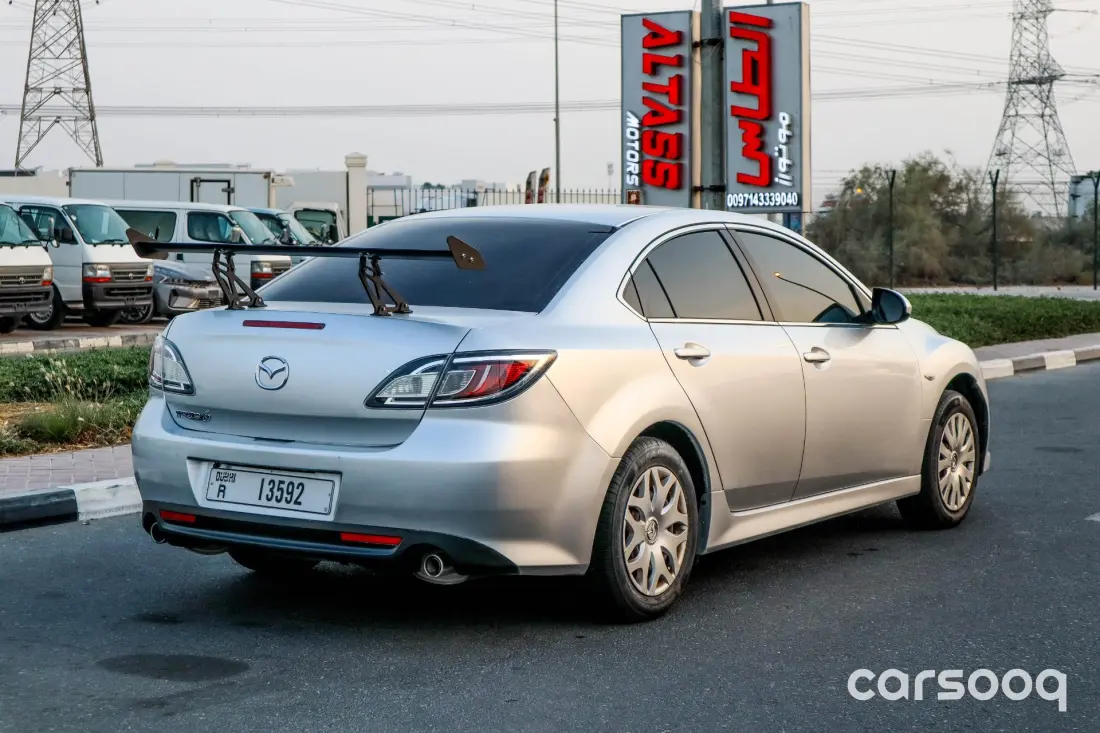  Mazda 6 2.0L 2013 Silver Color Exterior Red Interior - Photo 6