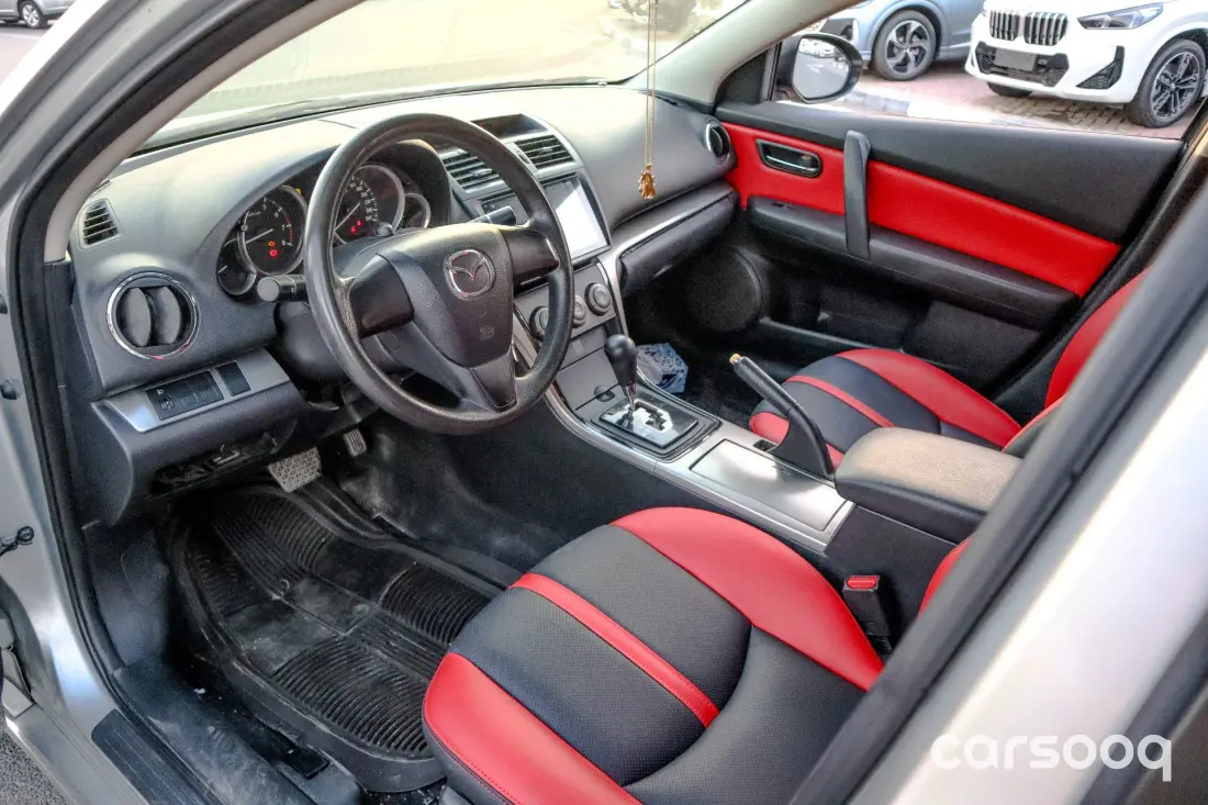  Mazda 6 2.0L 2013 Silver Color Exterior Red Interior - Photo 8
