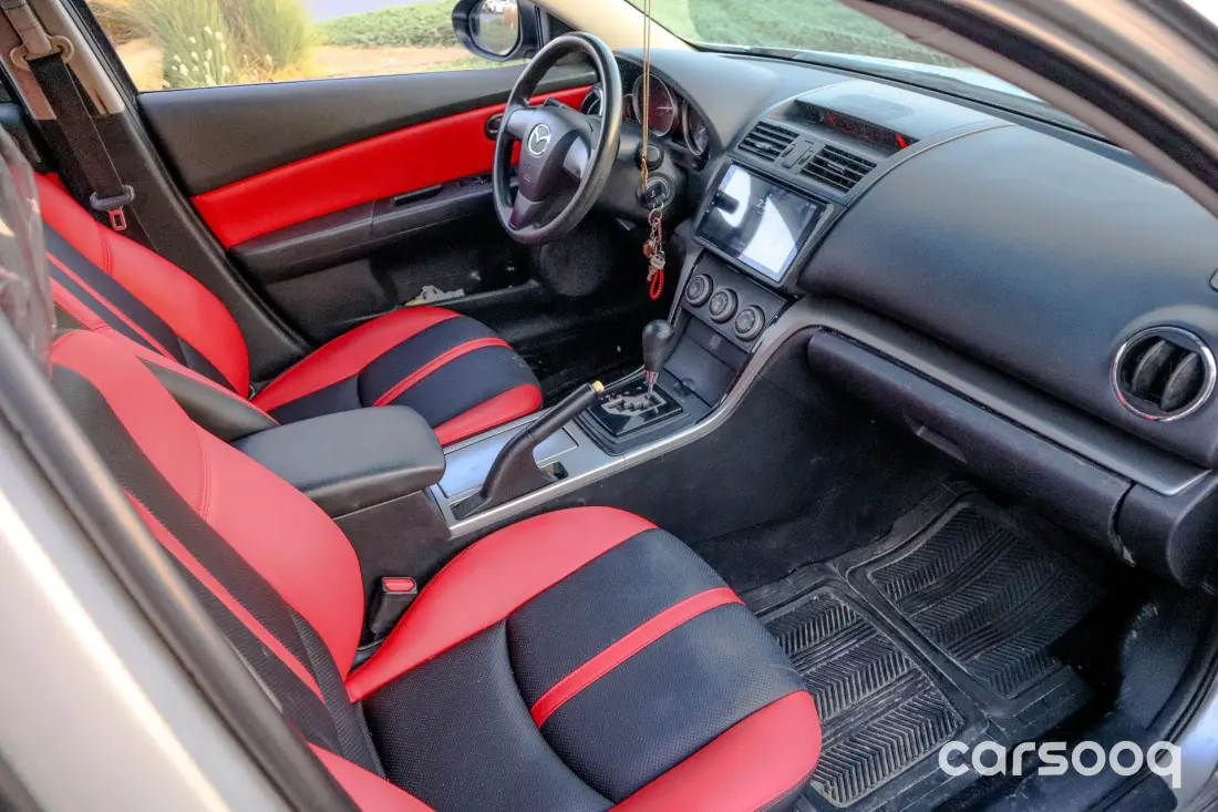  Mazda 6 2.0L 2013 Silver Color Exterior Red Interior - Photo 13
