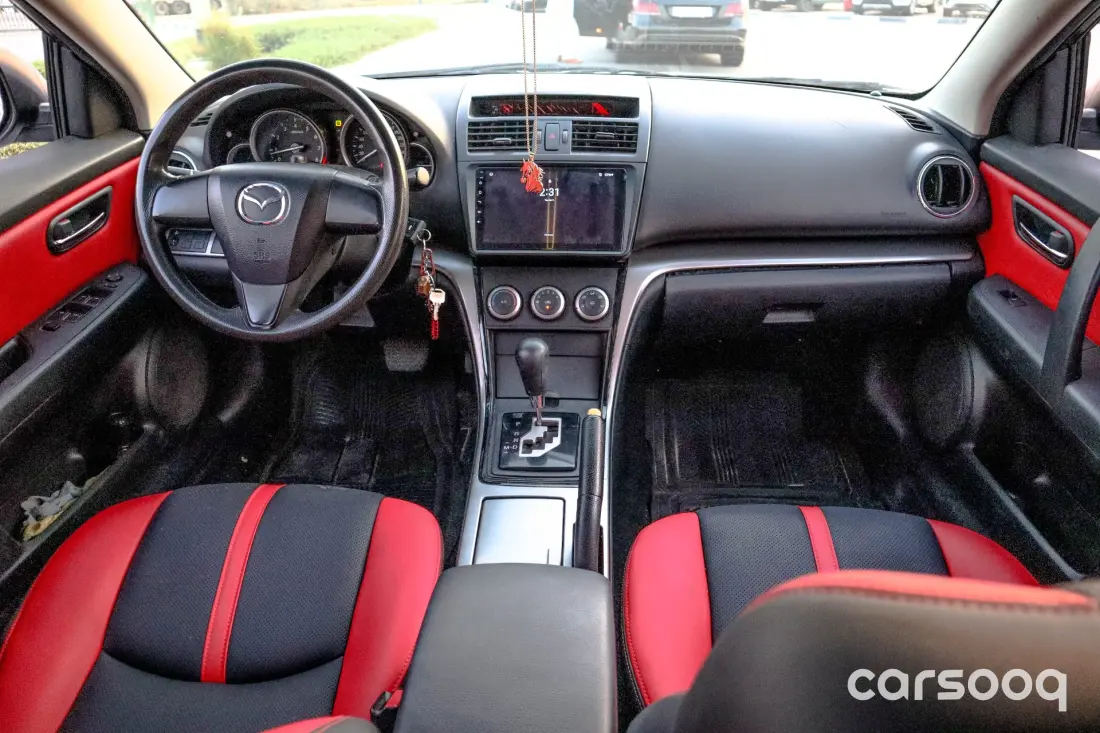  Mazda 6 2.0L 2013 Silver Color Exterior Red Interior - Photo 15