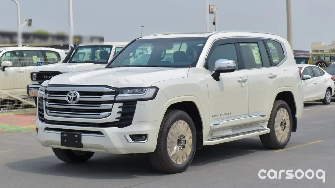 Toyota Land Cruiser VXR 3.5L Petrol 2026 Model Year White Color Exterior - Photo 1