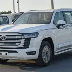 Toyota Land Cruiser GXR 2026 Model Year 4.0L GCC White Exterior - Thumbnail 3