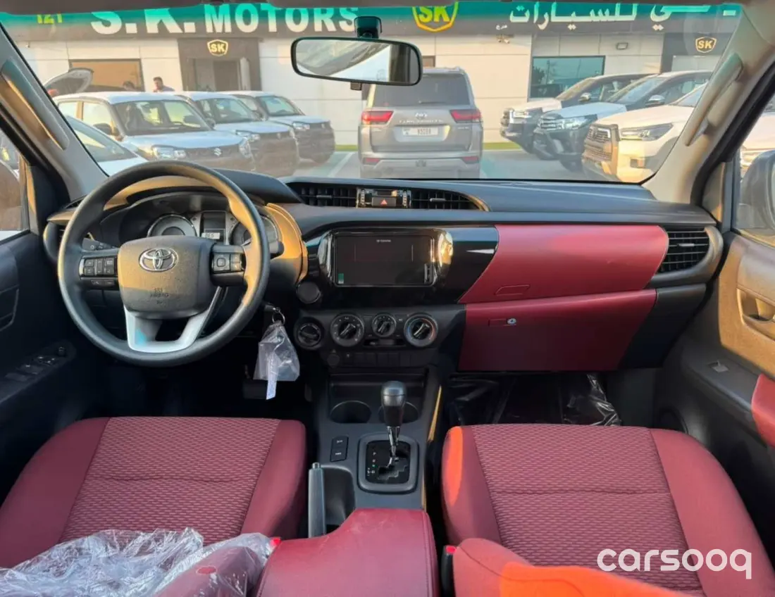 Toyota Hilux 2026 Model Year 2.7L Petrol 4WD Black Exterior Red interior - Photo 11