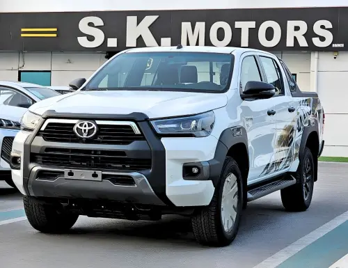 Toyota Hilux Adventure 2026 4.0L V6 White Exterior Black Interior