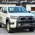 Toyota Hilux Adventure 2026 4.0L V6 White Exterior Black Interior - Thumbnail 2