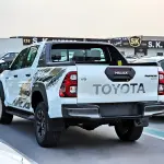 Toyota Hilux Adventure 2026 4.0L V6 White Exterior Black Interior - Thumbnail 4